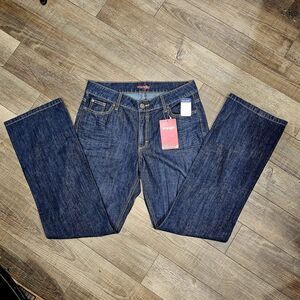 NWT Women’s Wrangler Mid-Rise Boot Cut Jeans 11/12 M Dark Blue